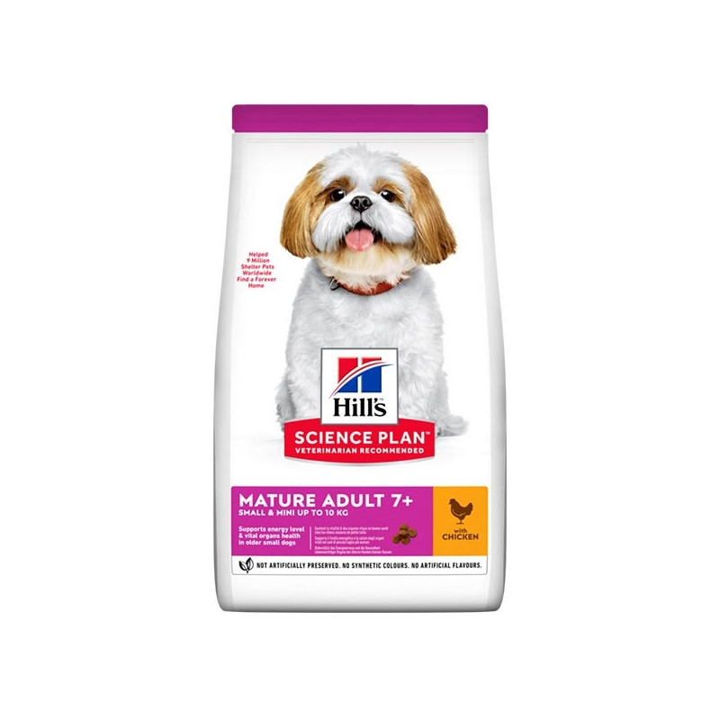 Hill's Chien Mature Small Mini Adult 7+poulet 1,5 kg Hill's Chien Mature Small Mini Adult 7+poulet 1,5 kg