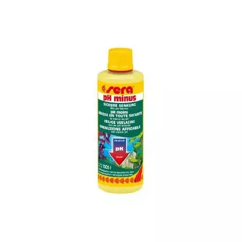 SERA Acqua dolce Cura e trattamento dell'acqua-Sera ph Minus 100 ml. -