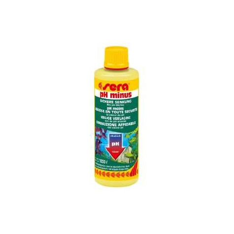 SERA Acqua dolce Cura e trattamento dell'acqua-Sera ph Minus 100 ml. - 