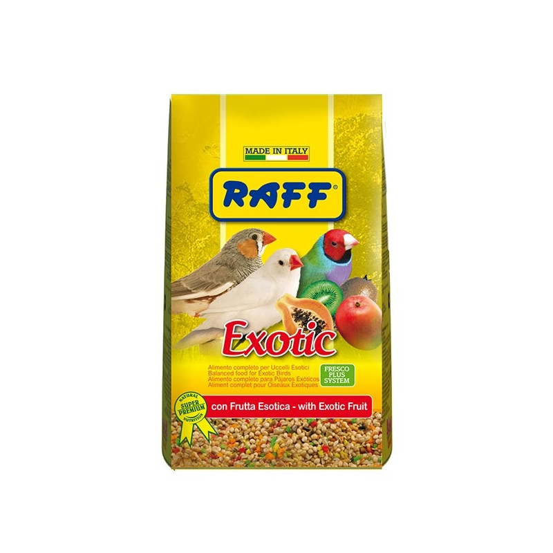 RAFF Exotic avec graines de fruits et biscuit 500 g RAFF Exotic avec graines de fruits et biscuit 500 g