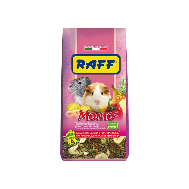 RAFF Momo Ananas, Banana et Peperone rouge 800 g