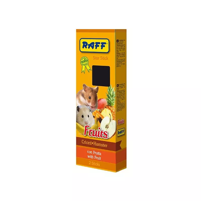 RAFF Stick Hamster Früchte 112 gr.