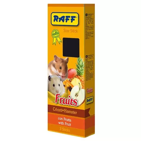 RAFF Stick Hamster Früchte 112 gr.