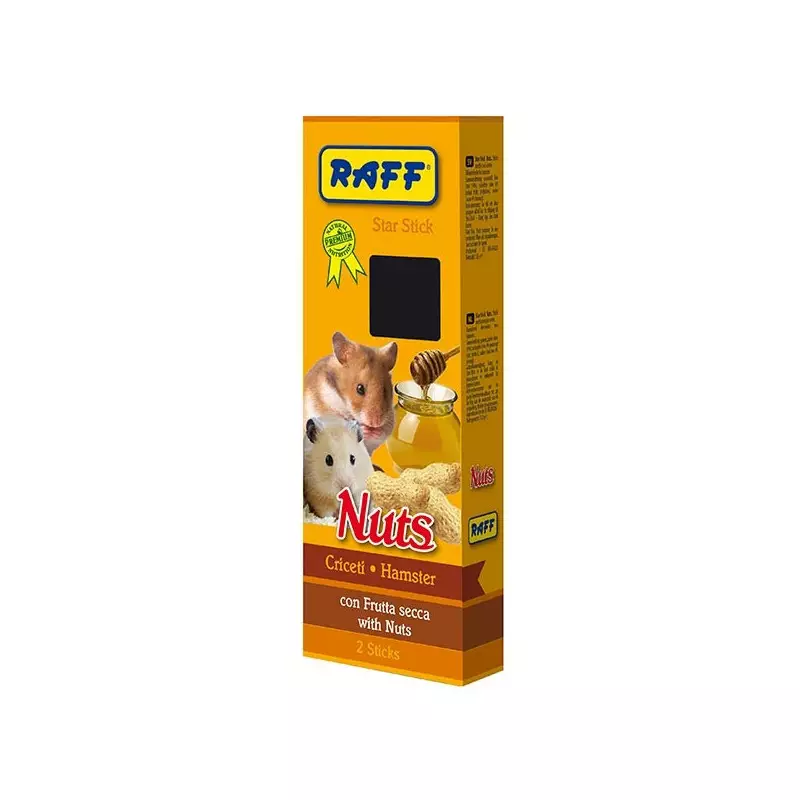 RAFF Stick Hamster Nüsse 112 gr.