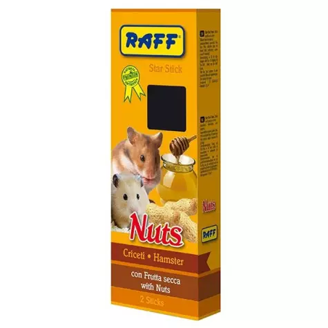 RAFF Stick Hamster Nüsse 112 gr.