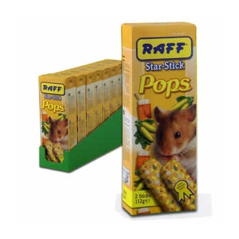 RAFF Stick Hamster Pops 112 gr.