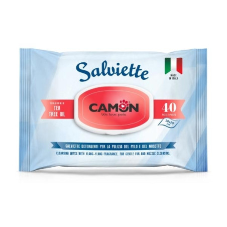 CAMON Salviette Detergenti al Tea Tree Oil 20 pz. - 