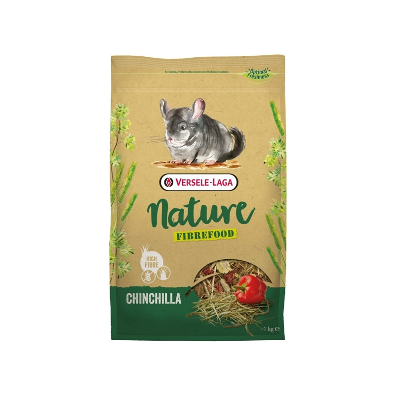 VERSELE-LAGA Nature Fibrefood Chinchilla 1 kg.
