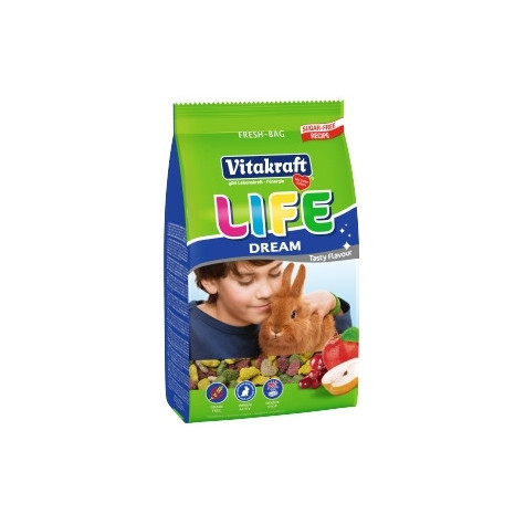 VITAKRAFT LIFE DREAM CONIGLI NANI 600 GR. -