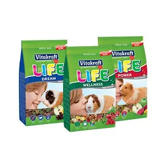 VITAKRAFT Life Guinea pigs 600 gr.