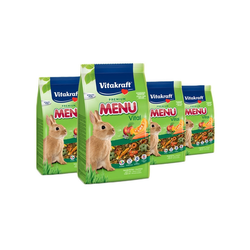 VITAKRAFT Menù Vital Conigli 500 g VITAKRAFT Menù Vital Conigli 500 g