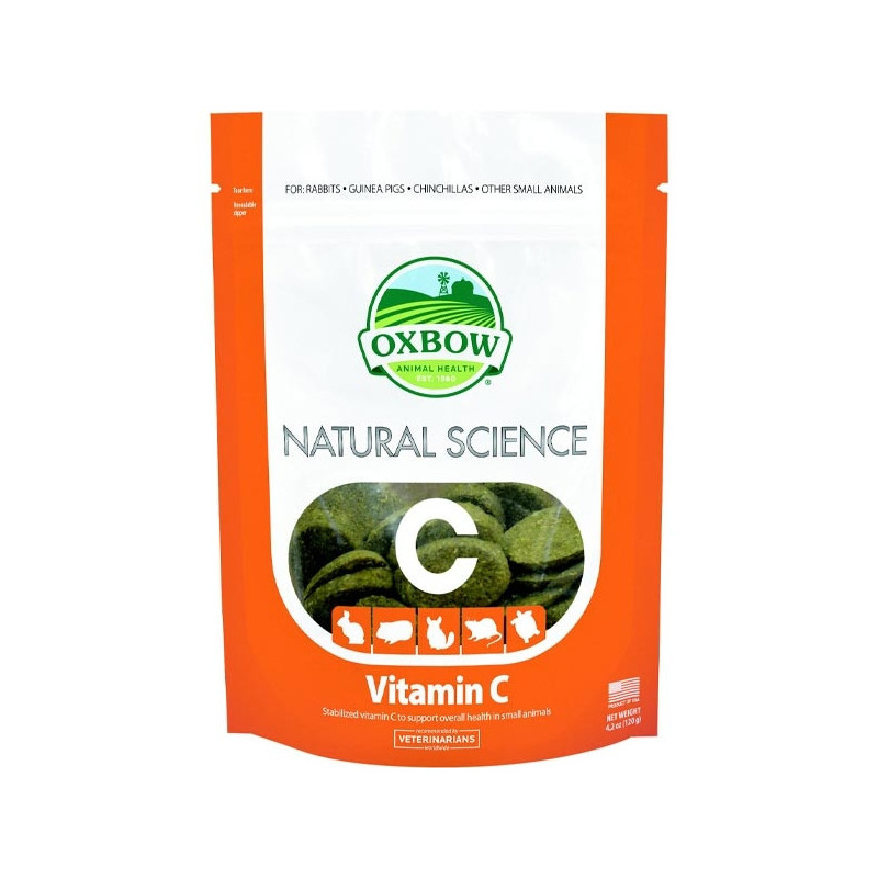 OXBOW ANIMAL HEALTH Natural Science Vitamina C 120 g OXBOW ANIMAL HEALTH Natural Science Vitamina C 120 g