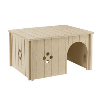 FERPLAST Casetta per Conigli 33 x 23,6 x h 16 cm - 