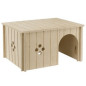 FERPLAST Casetta pour Lapins 26 x 18,5 x h 13,5 cm