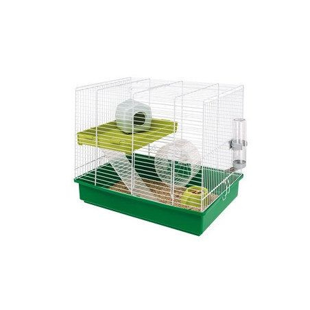 FERPLAST Hamster Duo Gabbia 46 x 29 x h 37,5 cm - 