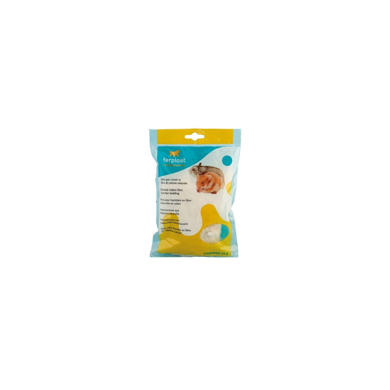 FERPLAST Nido Cotone pour Hamsters FPU 4630 FERPLAST Nido Cotone pour Hamsters FPU 4630