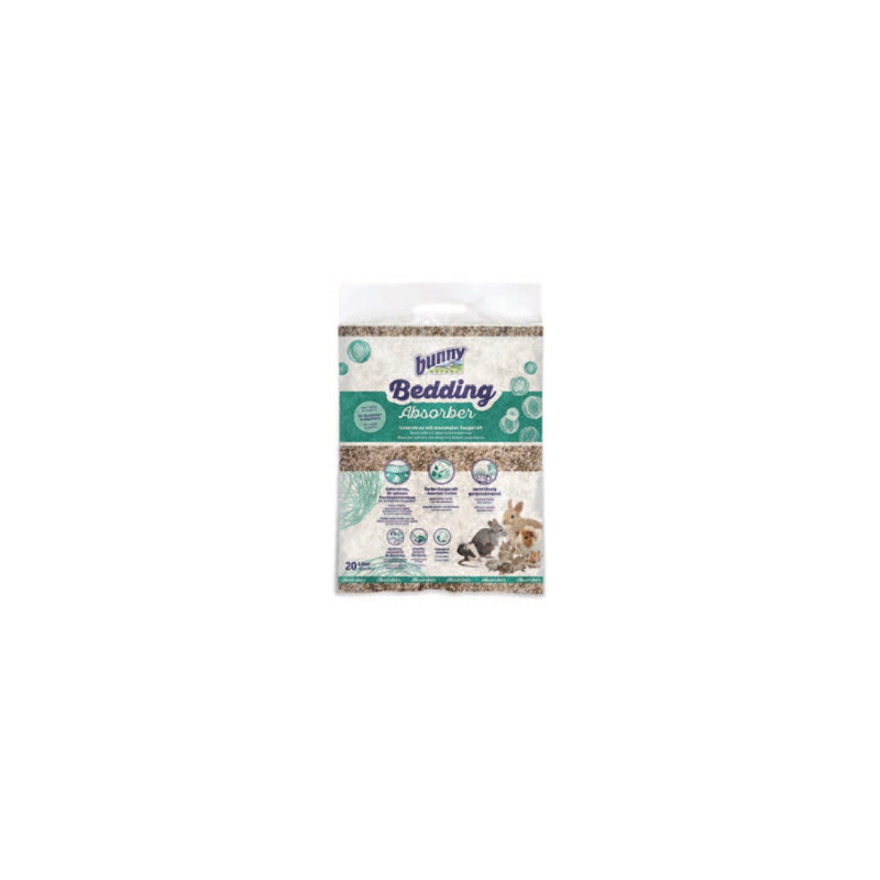 BUNNY Litière Bedding Absorber 20 L. BUNNY Litière Bedding Absorber 20 L.