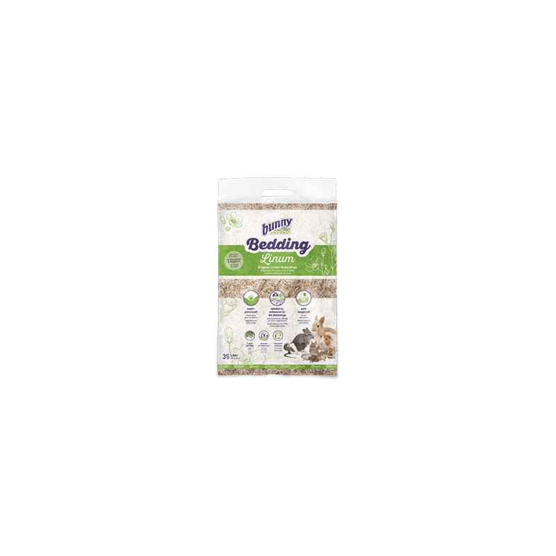 BUNNY Litière Bedding Linum 12,5 L. BUNNY Litière Bedding Linum 12,5 L.