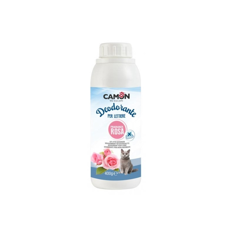 CAMON Deodorante per Lettiere avec Essenza Floreale 400 g. CAMON Deodorante per Lettiere avec Essenza Floreale 400 g.