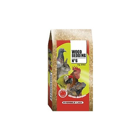 VERSELE-LAGA Lettiera Faggiolino Fine n° 6 Wood Bedding 15 kg./60 litri - 