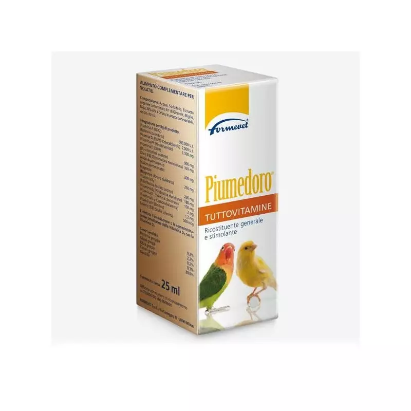 FORMEVET Piumedoro Tuttovitamine 25 ml.