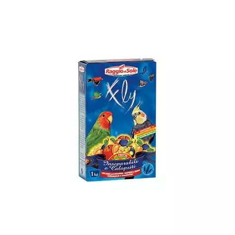 RAGGIO DI SOLE Fly Inseparable Calopsiti with Fruit 1 kg.