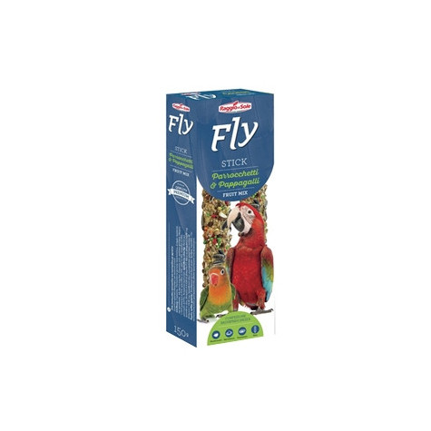 RAGGIO DI SOLE Fly Stick for Parakeets & Parrots Fruit Mix 80 gr.