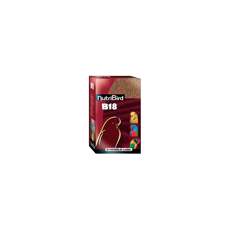 VERSELE-LAGA NutriBird B18 Zucht von Wellensittich und Kleinsittich 3 kg. VERSELE-LAGA NutriBird B18 Zucht von Wellensittich und Kleinsittich 3 kg.