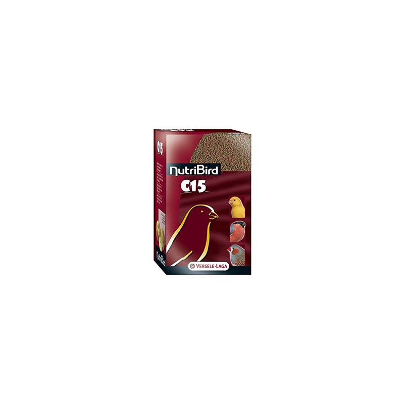 VERSELE-LAGA NutriBird C15 Mantenimento Canarini, Esotici e Spinus 1 kg.