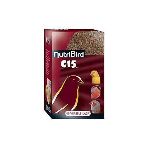 VERSELE-LAGA NutriBird C15 Mantenimento Canarini, Esotici e Spinus 1 kg. -