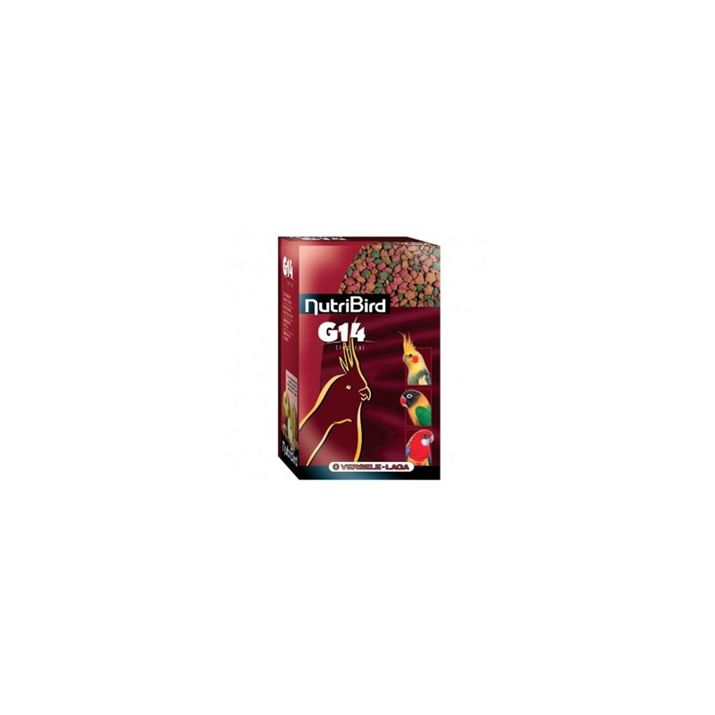 VERSELE-LAGA NutriBird G14 Tropical Entretien Perruches 1 kg. VERSELE-LAGA NutriBird G14 Tropical Entretien Perruches 1 kg.