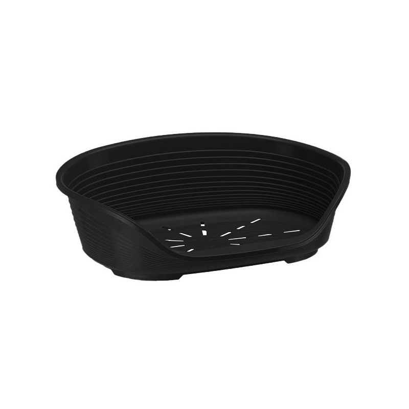 FERPLAST Corbeille en plastique Siesta Deluxe 10 noir L 93,5 x W 68 x H 28,5 cm FERPLAST Corbeille en plastique Siesta Deluxe 10 noir L 93,5 x W 68 x H 28,5 cm