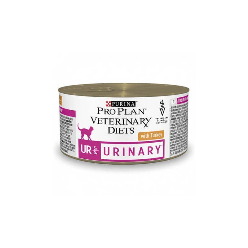 Purina Veterinary Diets UR dinde 195 g. Chat
