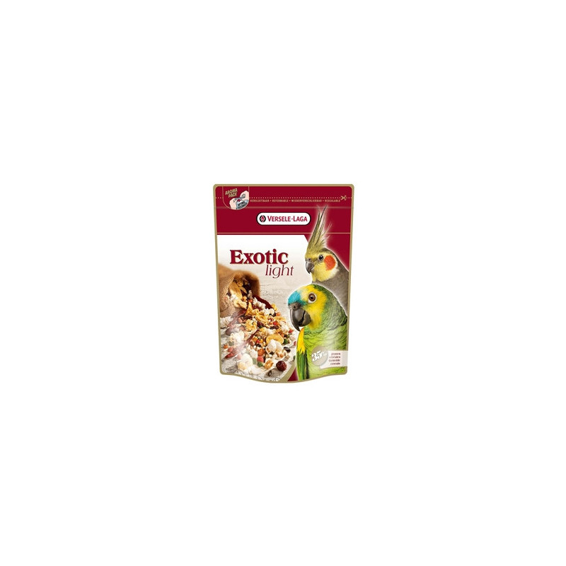 VERSELE-LAGA Perroquets Exotic Light 750 g. VERSELE-LAGA Perroquets Exotic Light 750 g.