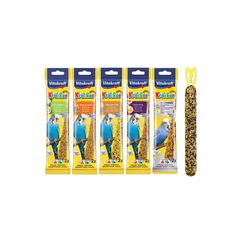 VITAKRAFT Kracker Classics für Wellensittiche mit Ei und Samen 2 Stk.