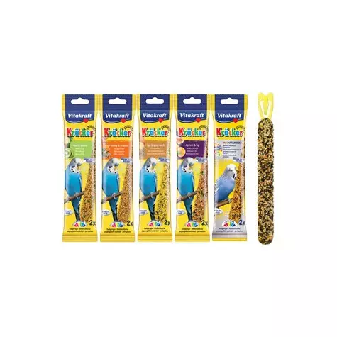 VITAKRAFT KRACKER CLASSICI PER INSEPERABILI ORIGINAL . MIELE E SESAMO 2