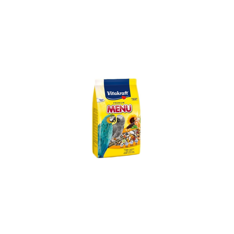 VITAKRAFT PREMIUM MEN. PARROCCHETTI 1 KG.