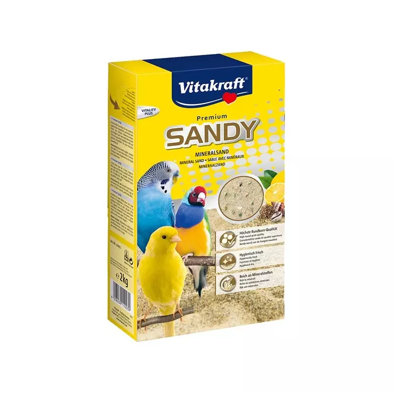 VITAKRAFT Sandy Bird 3 Plus 2 kg.