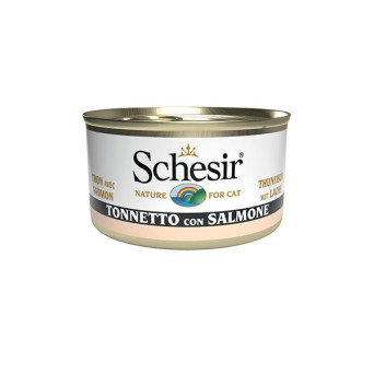 Schesir Gatto - Specialità del mare Tonnetto e Salmone 85 g - 