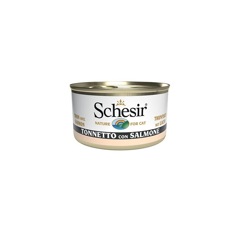 Schesir Chat - Specialità del mare Tonnetto et Saumon 85 g Schesir Chat - Specialità del mare Tonnetto et Saumon 85 g