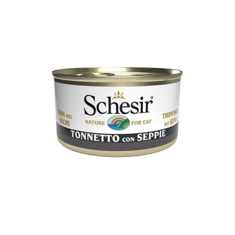 Schesir Gatto - Specialità del mare Tonnetto e Seppie 85 g - 