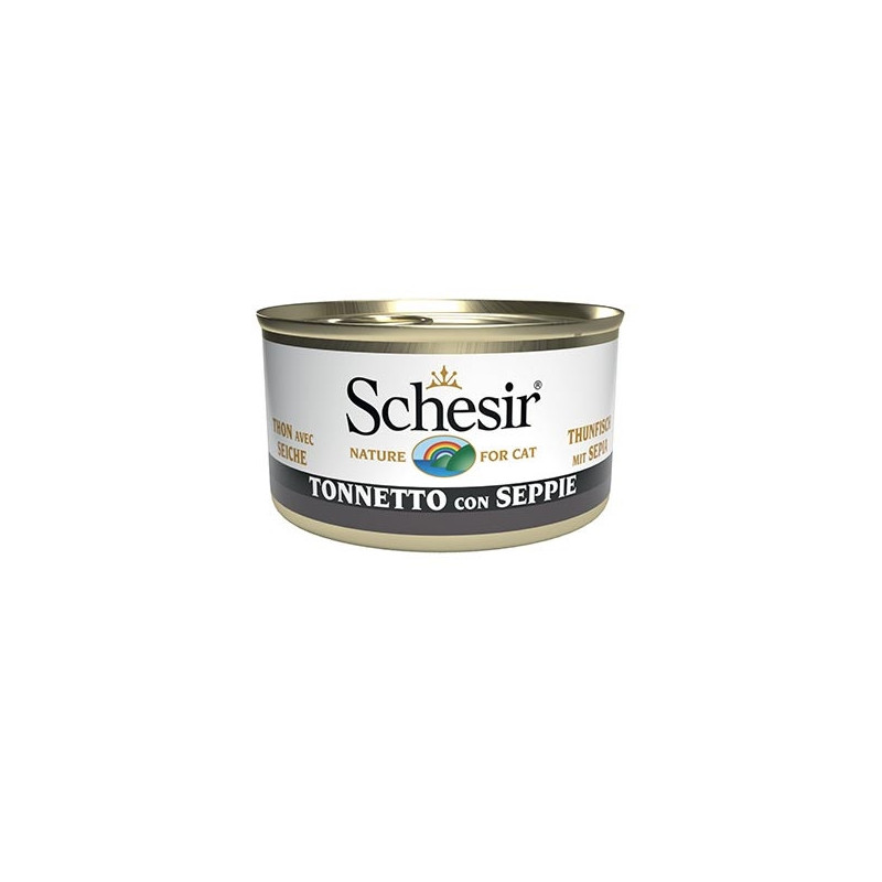 Schesir Gatto - Specialties of the sea Tuna and Cuttlefish 85 g