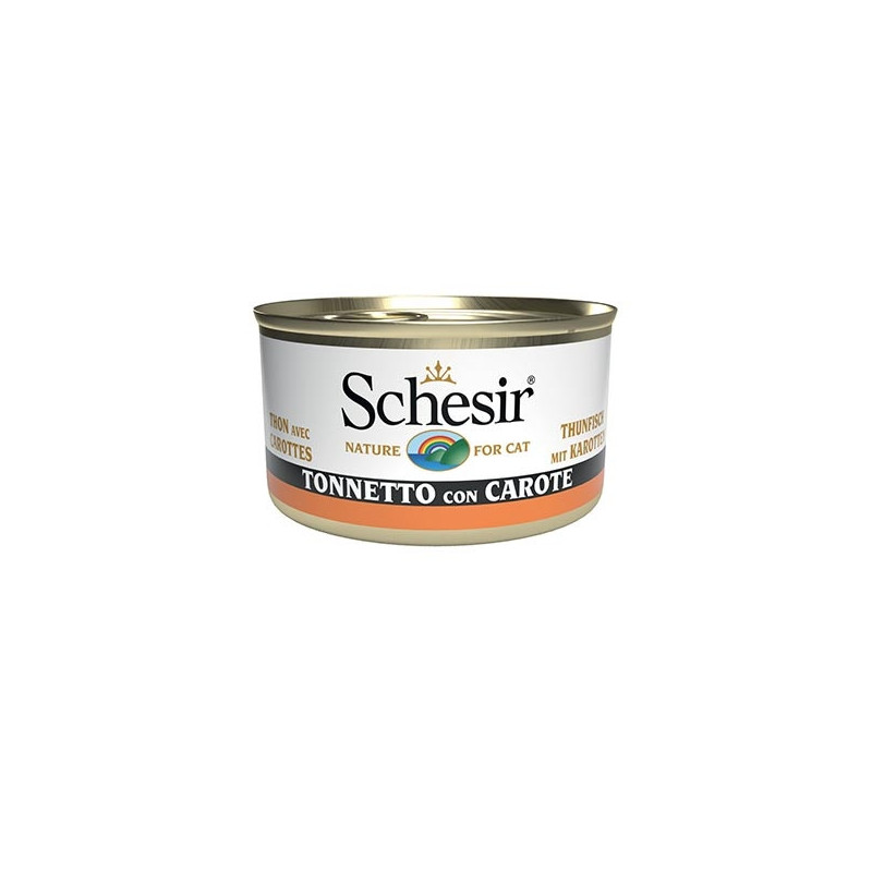 Schesir Gatto - Specialità del mare Tonnetto e carote 85 g