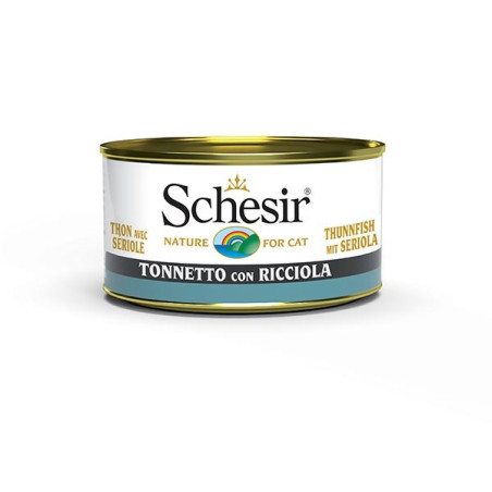 Schesir Gatto - Specialità del mare Tonnetto e ricciola 85 g - 