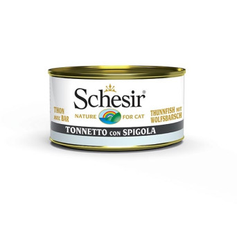 Schesir Gatto - Specialties of the sea Tuna and Sea Bass 85 g