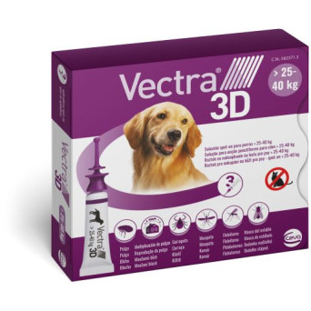 Ceva Vectra 3D viola per cani 25-40 kg - 