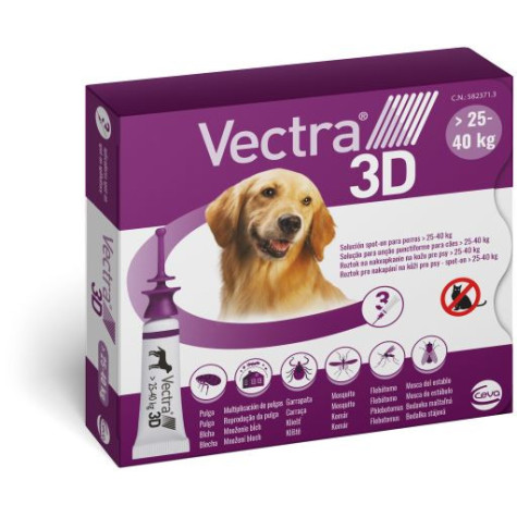 Ceva Vectra 3D lila für Hunde 25-40 kg