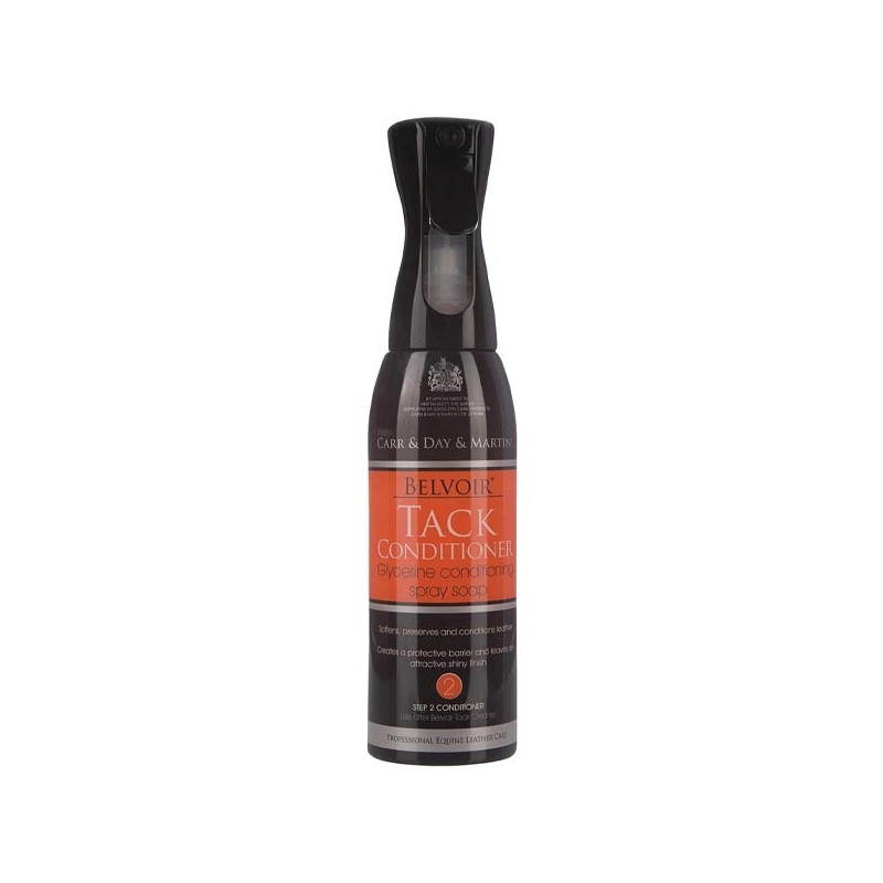 CARR et DAY et MARTIN Belvoir Tack Conditioning Spray 500 ml. CARR et DAY et MARTIN Belvoir Tack Conditioning Spray 500 ml.