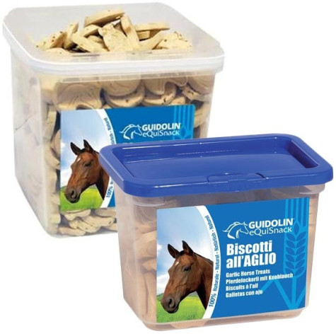 2G PET FOOD GUIDOLIN GIANNI Equisnack Garlic Biscuits 700 gr.