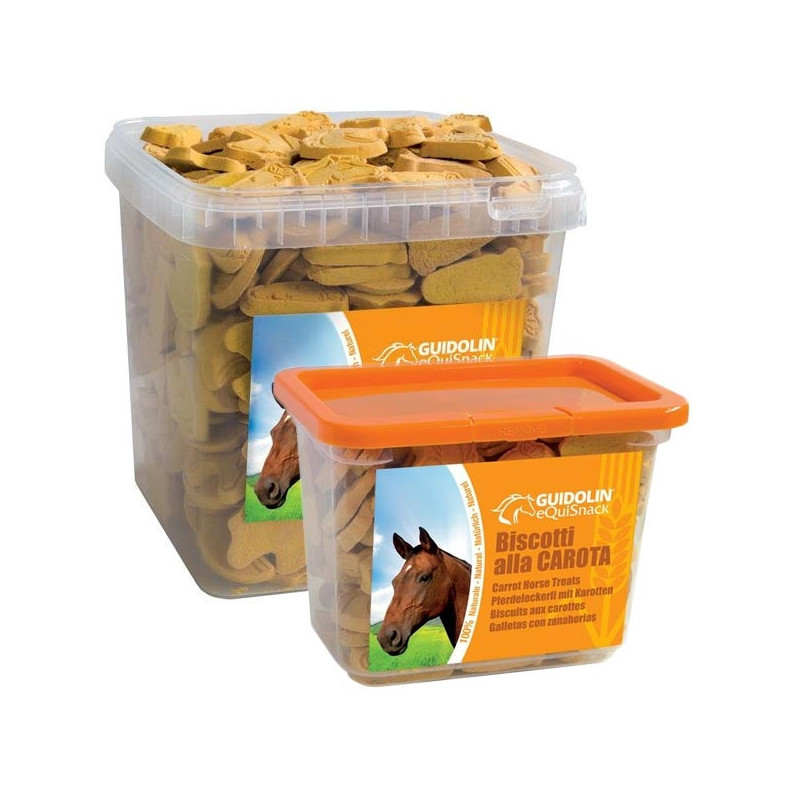 2G PET FOOD GUIDOLIN GIANNI Equisnack Carrot Biscuits 700 gr.